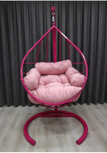 Damla Salıncak - Armut Salıncak Pembe Pudra