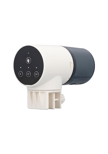 Folinda Akvaryum Akıllı Zamanlayıcı Yemleyici, 3 Ayar, Uygun Tüm Yem Türleri, Sessiz Ve Döner Tasarım, İki Fikse Yöntemi