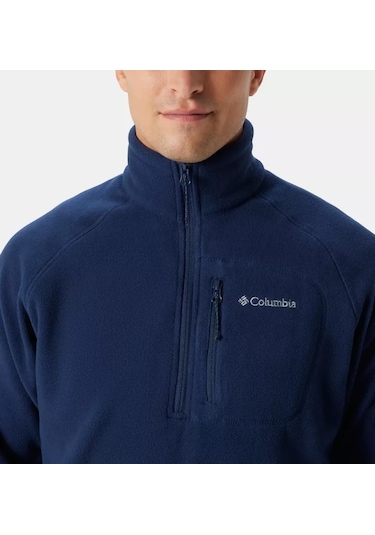 Columbia Fast Trek Iıı Half Zip Fleece Erkek Yarım Fermuarlı Polar Üst Lacivert Xm6410-468 001