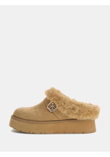 Guess Dolmana2 Kadın Terlik Flfdocesu06 Krem