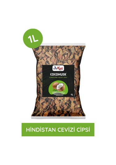 Bykurt Cocohusk 1l Hindistan Cevizi Cipsi Orkide Bakımı Ve Kök Gelişimi İçin Doğal Malzeme 1 Litre