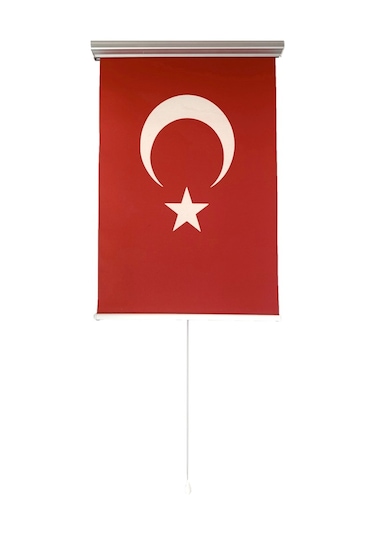 Türk Bayrağı Stor Perde 50 Lik 70 Lik 100 Luk