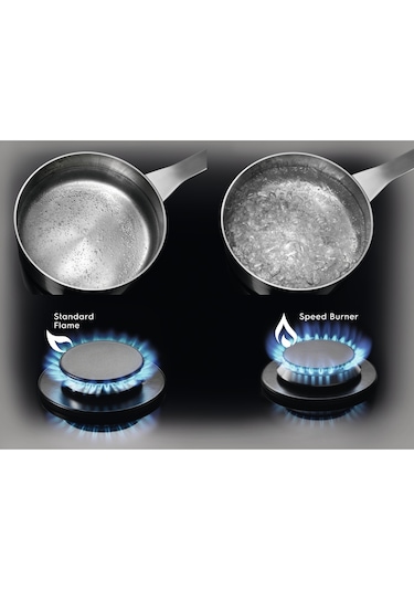 Electrolux KGS6424SX Slim Line Gazlı Ankastre Ocak