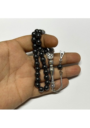 Han Ticarethane İsme Özel Hematit Taşlı Tesbih Soru&cevap Kısmından Yazılmasını İstediğiniz İsmi Belirtiniz