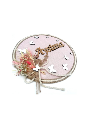 Loradavet Lora Davet Kız Bebek Kapı Süsü, Hastane Kapı Süsü, Duvar Süsü (1 (529472221) Çok Renkli