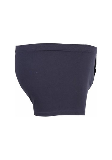 Starbattal Erkek Büyük Beden Düğmeli Uzun Paça Boxer 11907 Lacıvert - 5Xl