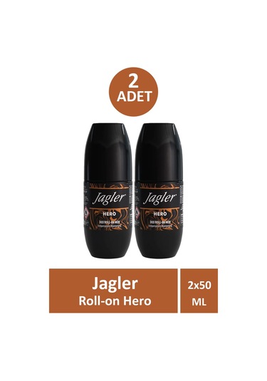 Jagler Roll-on Hero Erkek 50 Ml 2 Adet