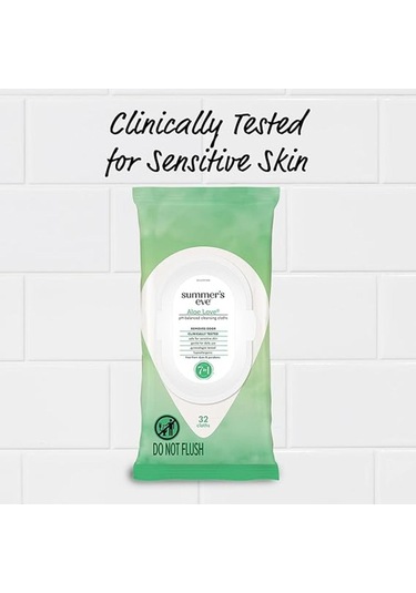 Summer's Eve Genital Bölge Temizleme Mendili