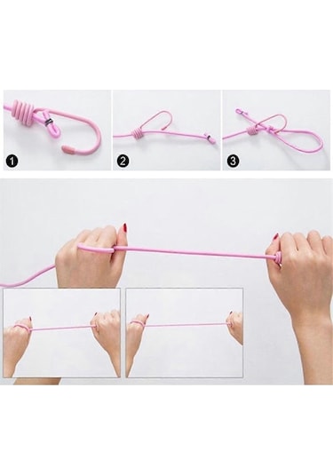 Ganzhoushop Geri Çekilebilir Giysi Kurutma Askısı İpi 12 Klipsli Taşınabilir Çamaşır Askısı Çamaşır Kurutma Askısı Kamp İçin Giysi Askısı Çok Renkli