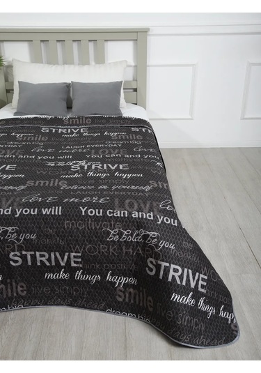 Inteteks Yatak Ve Kanepe İçin Euro Boyutlu 210x240 Kanepe Örtüsü 430225706 Siyah