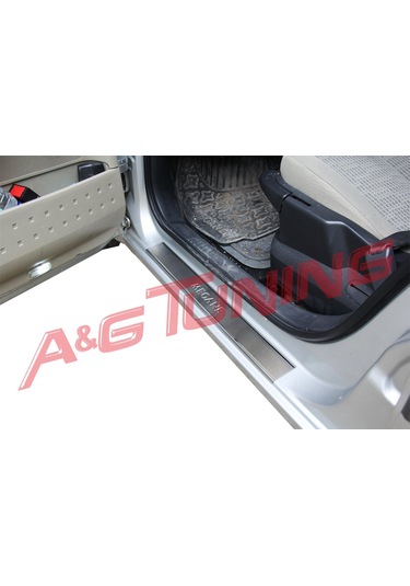 Renault Megane 2 Sedan Krom Kapı Eşiği 2004-2010 Paslanmaz Çelik N11.2920