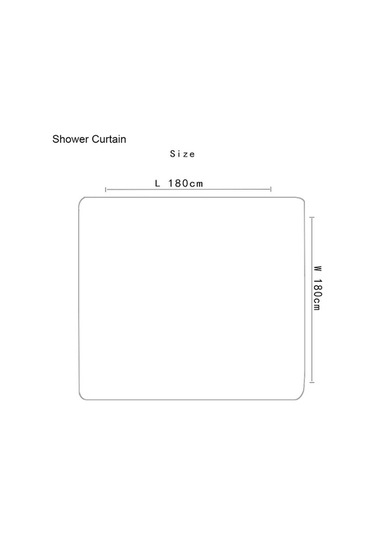 Ulzyvf 4'lü Su Geçirmez Banyo Seti - Duş Perdesi, Klozet Kapağı, Paspas Ve Kaymaz Halı Diğer