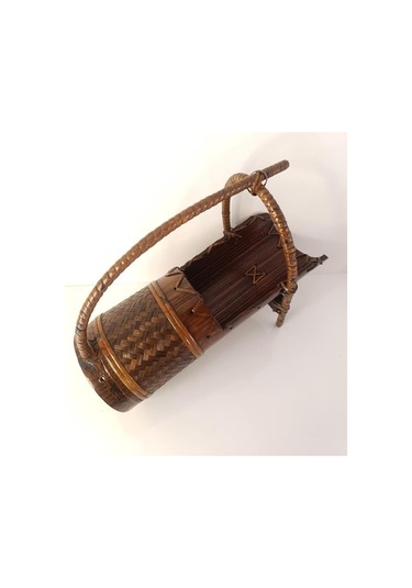 Bambu Şişe Şarap Sunumluk Yağdanlık Ev Dekorasyon