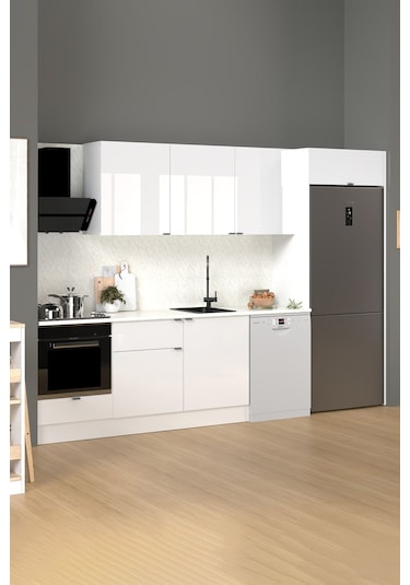 80 Cm Efil Mutfak Buzdolabı Modülü Beyaz