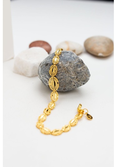 14 Ayar Kadın Altın Bileklik 22 Ayar Renk B231907 Altın