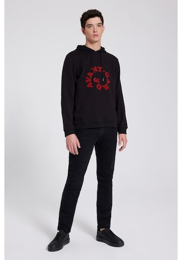 Ds Damat Slim Fit Siyah Sweatshirt 1hce238310149 Siyah