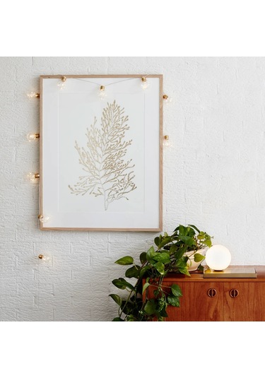 Sones 3m 10 Led G45 Bakır Tel Ampul Dizisi Tatil Dekorasyon Işığı Diğer