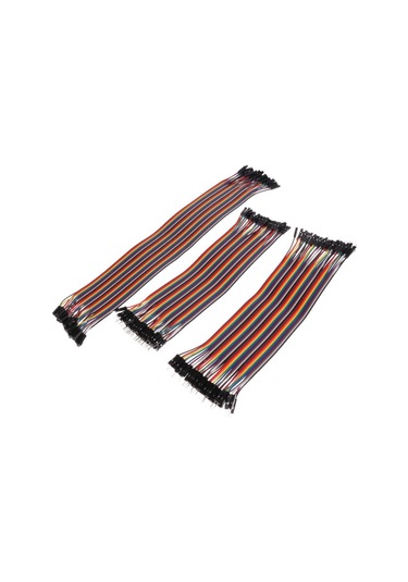 Suntek 120 Adet Çok Renkli Dupont Tel Kiti Breadboard Jumper