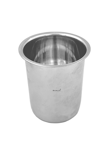 Borox Paslanmaz Çelik Beher 500 ML Laboratuvar Ölçü Kabı