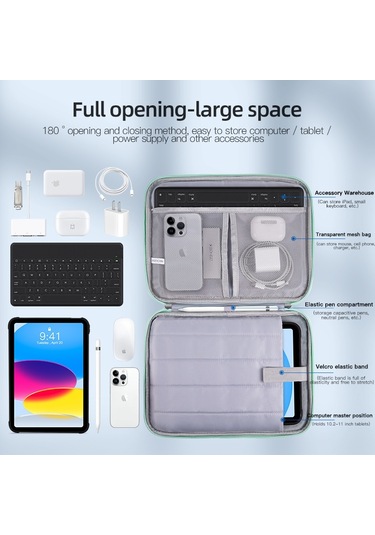 12.9-13 İnç Laptop İçin Taşınabilir Bez Doku Deri Çanta Pembe Siya