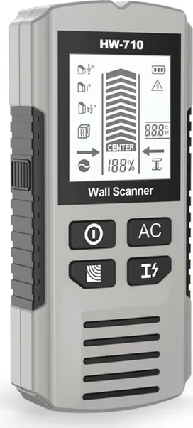 Willowhaven Brown 3 Tarama Modlu Profesyonel Duvar Tarayıcı Ahşap Metal Kablo Dedektörü Pil Lcd