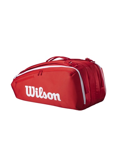 Wilson Super Tour 15pk 2025 Kırmızı Tenis Çantası Wr8036601001