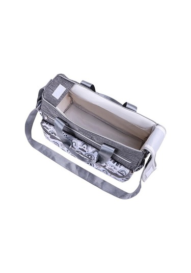 Flybuy Tek Omuz Moda Jialan Gri Büyük Kapasiteli Anne Çantası Vq Gri