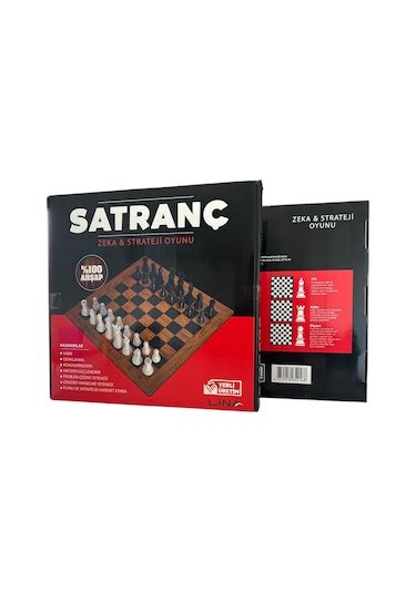 Satranç Takımı - Strateji Ve Zeka Oyunu