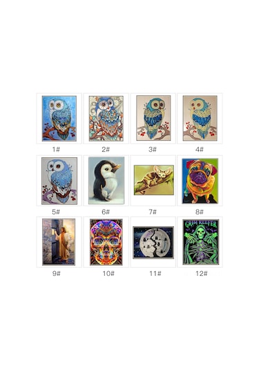 Yaleker 5d Tam Taşlı Diamond Painting Dıy Duvar Dekoru - 8691 Ağaç Deseni, 30x25cm, Göz Koruyucu Teknoloji, Ev Dekorasyonu Ve Hediye Seçeneği Gümüş