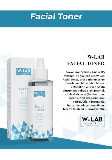 W-Lab Cosmetics Facial Toner 150 ML