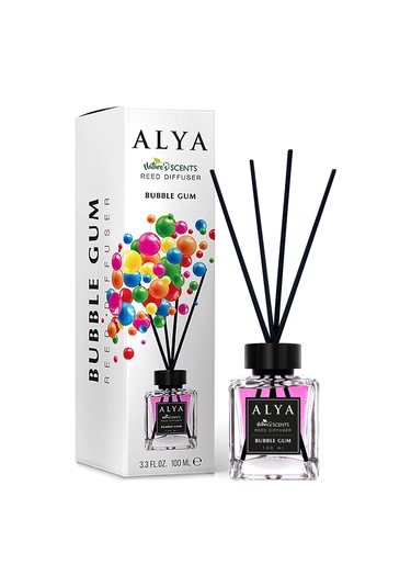 Alya Nature's Scents Angel's Dream + Bubble Gum + Gardenia Bambu Çubuklu Oda Kokusu 3 x 100 ML