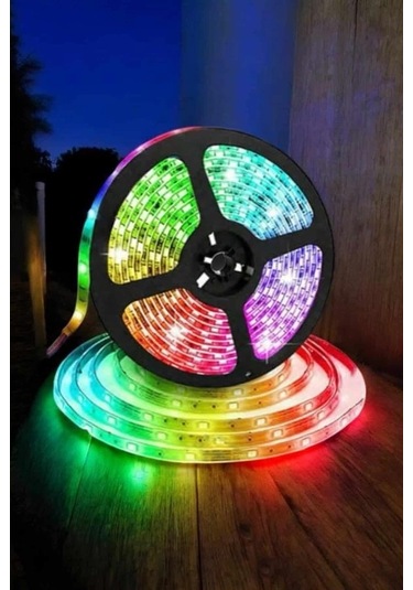 Bfs 5m Rgb Işıklı Her Ortama Uygun Led Işık Çok Renkli