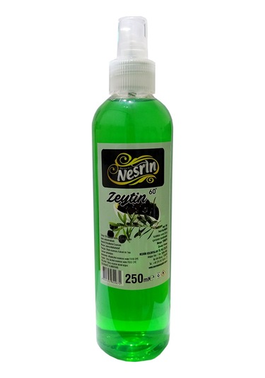 Nesrin 60 Derece Zeytin Kolonyası Sprey Pet Şişe 250 ML
