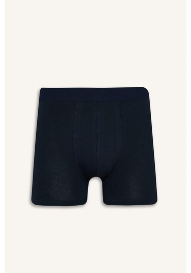 Defacto Regular Fit Çizgili 3lü Boxer E0123ax25aunv135 Lacivert