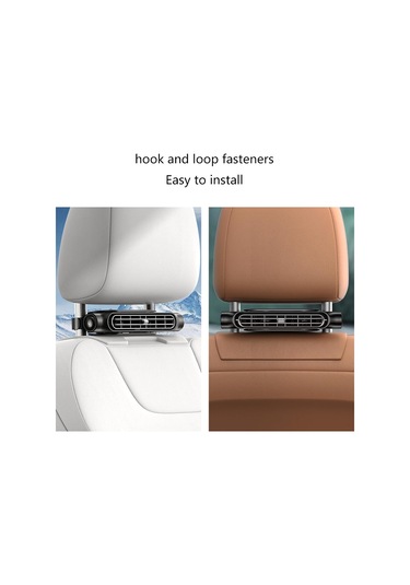 Usb Araba Fanı Ayar Soğutma Fanı Küçük Uygun Tasarım Ön Arka Yolcu İçin Soğutma Fanı Başlık Fan