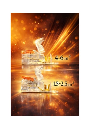 Nexo T Tipi Hızlı Bağlantı Konnektörü 1.5 2.5 Mm² 10 adet