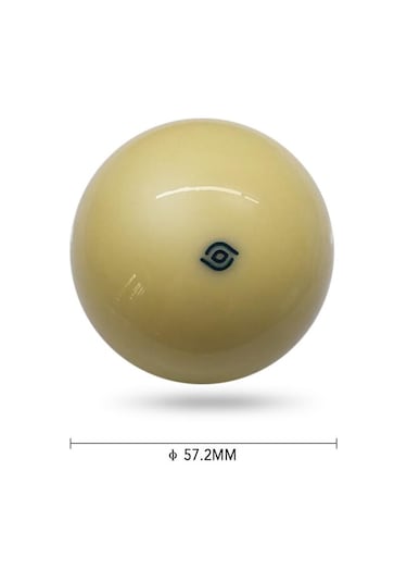 1 Adet Beyaz İsteka Topu 57.2mm Bilardo Topu Aramith İsteka Topu