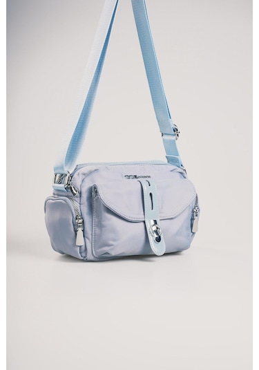 Ççs Kadın 17888 Omuz Çantası Mavi