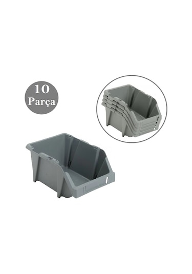 Venoa Dg30 Depo Raf Düzenleyici Parça Saklama Avadanlık Kutusu 370x220x155 Mm