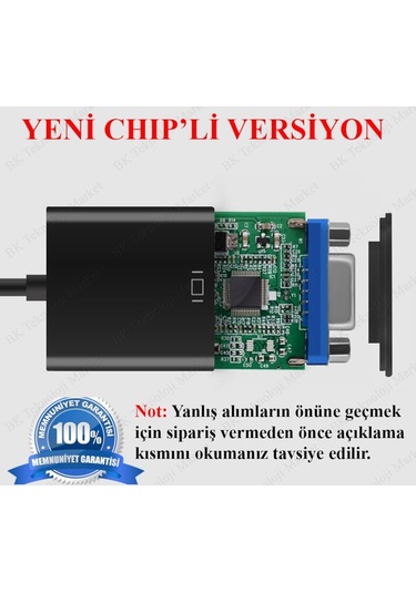 Hdmı To Vga - Hdmı Giriş Vga Çıkış Dönüştürücü