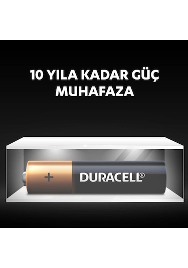 Duracell Alkalin AAA İnce Kalem Pil 4'lü Paket (LR03 / MN2400)