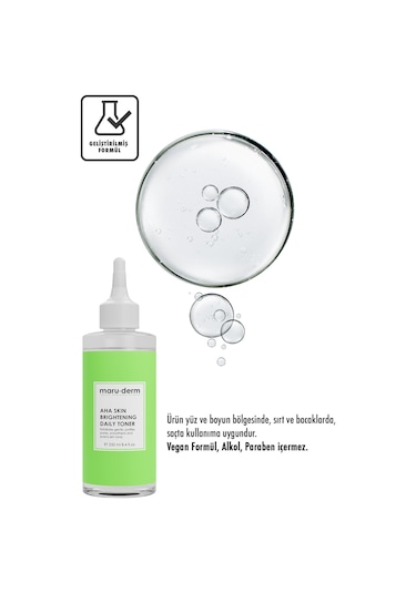 Maruderm Leke Karşıtı Cilt Beyazlatıcı Aha Tonik 250 ML