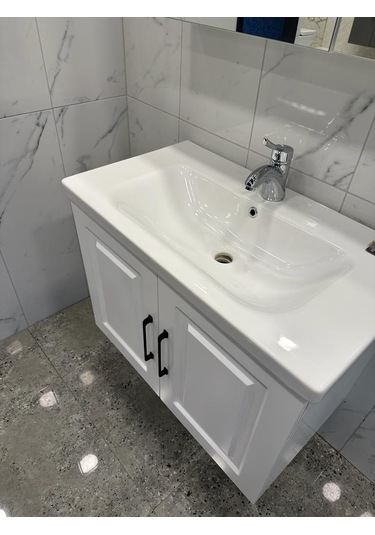 Denko Royal 80 CM Banyo Dolabı Takımı Çok Renkli