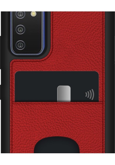 FitCase Samsung Galaxy Uyumlu A02s Kılıf Proda Deri Tek Kartlık Cepli Kapak