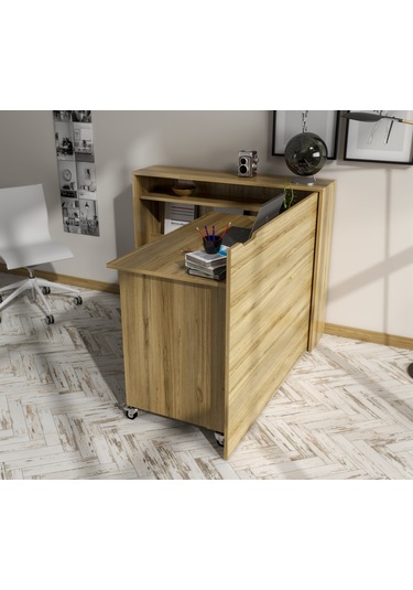 Sakura Frn-22048 İndependent Çalışma Masası Kahverengi