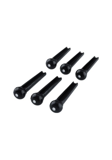 Akustik Gitar Pimi Siyah 6 Adet-SGH-AKKSTKSY