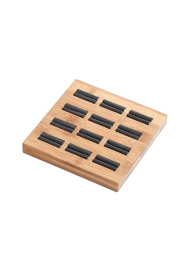 Trendooze Yüzükler Yuva Tutucu Tepsisi Stylea-14 Siyah Sergileme Mücevher Küpe Düzenleyici Ahşap 15 Vv