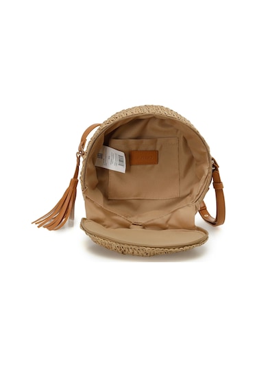 Butigo Hasır Puskullu Capraz Kum Kadın Çapraz Çanta 000000000101697793 Kum Beji