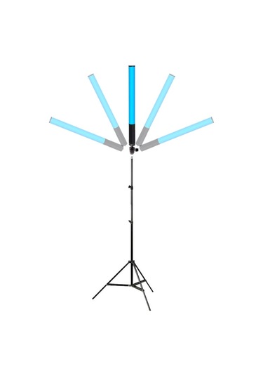 Gdx St-50 Rgb Led Tüp Işık Seti (1 Adet Işık Ayağı + 1 Adet Top Kafa)