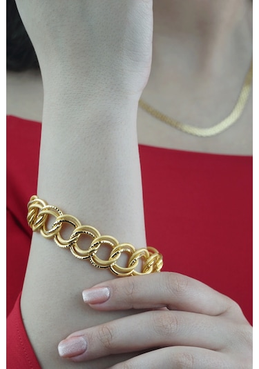 22 Ayar Altın Uzay Yolu Bileklik 20 Gr